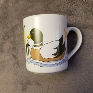 Vintage NIB Ceramic Mug and Warmer Set